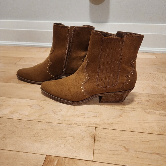 Brand new suede style ankle boots,  sz9 - Picture 4 of 7